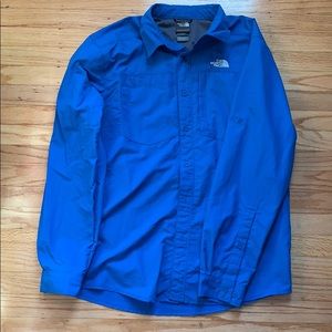 Nylon North Face button up